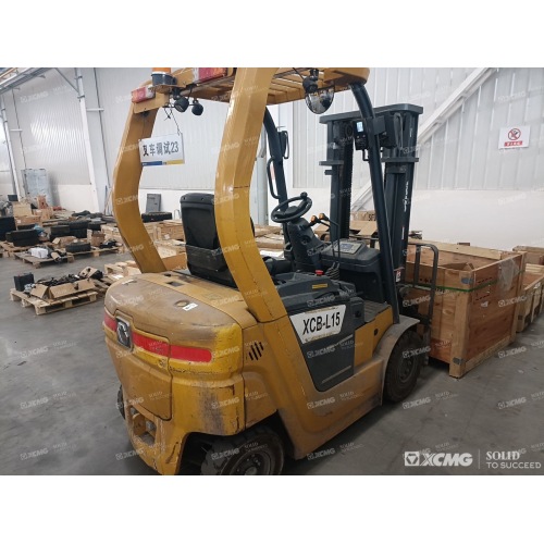 လျှပ်စစ် Forklift Truck XCMG ကား forklift xcb-l15 စျေးနှုန်းကိုအသုံးပြုခဲ့သည်