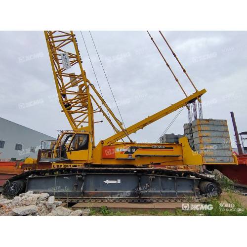 Crane de rastreador telescópico de segunda mano xcmg xgc55t