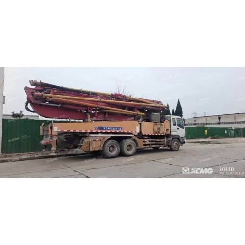 XCMG używane betonowa ciężarówka pompy boomowej HB46K