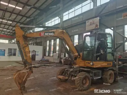 Used Wheel Excavator XE60WGH XCMG Excavator Machine