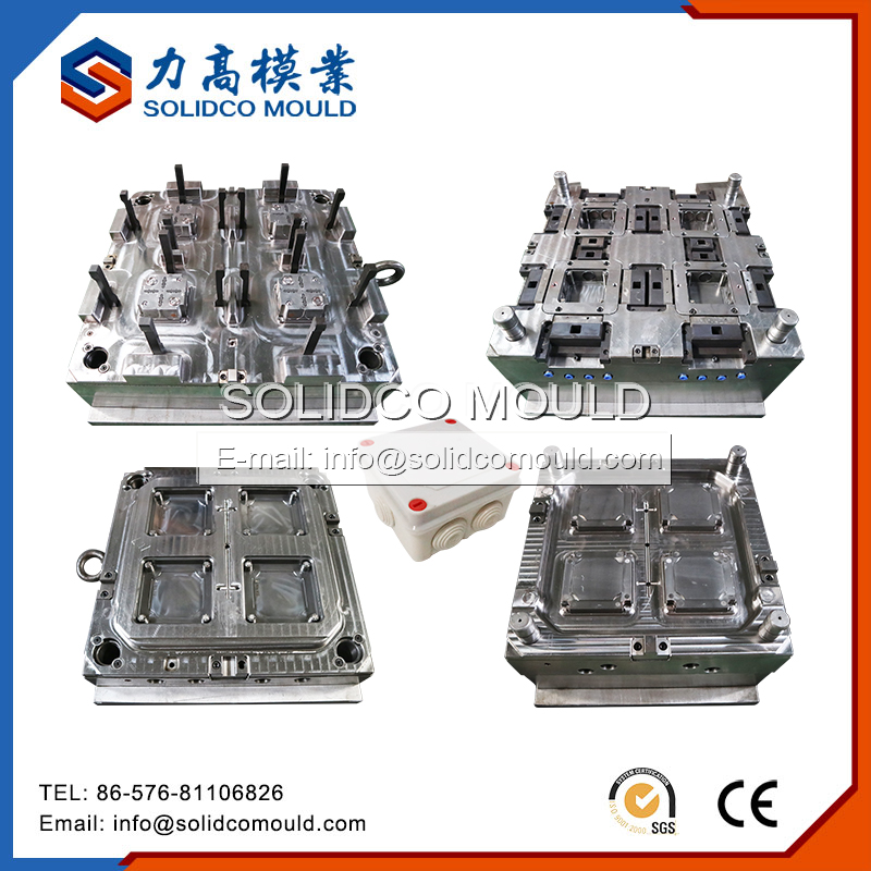 Plastic Electrical Junction Box Injection Mould