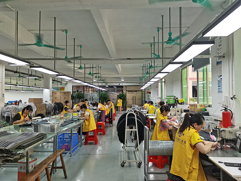 OMTER leather goods sewing production line