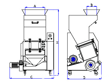 RG-16 middle speed granulator