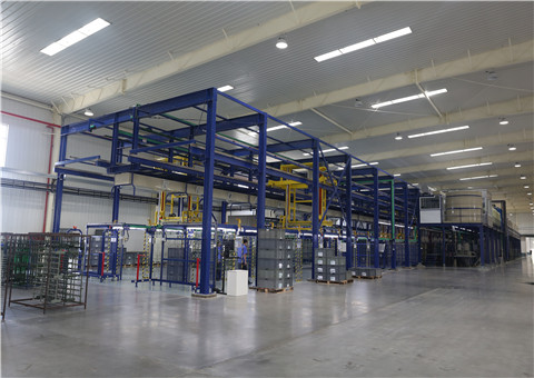 Gantry stalen structuur