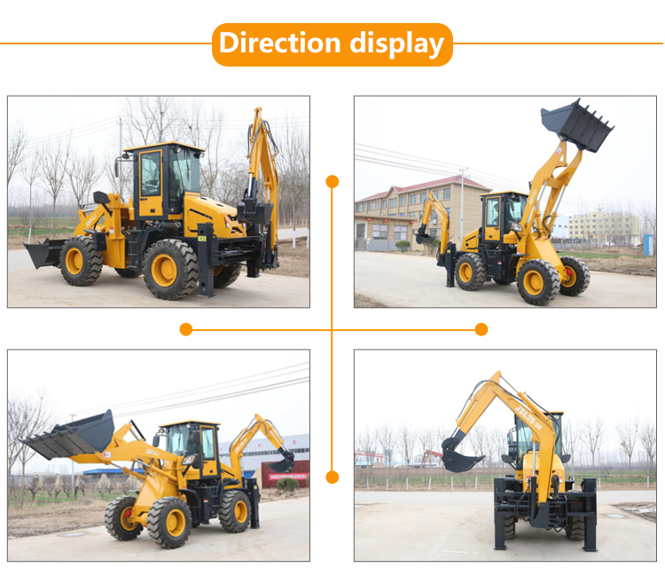 CE Approved Chinese Mini Backhoe Loader 25-30