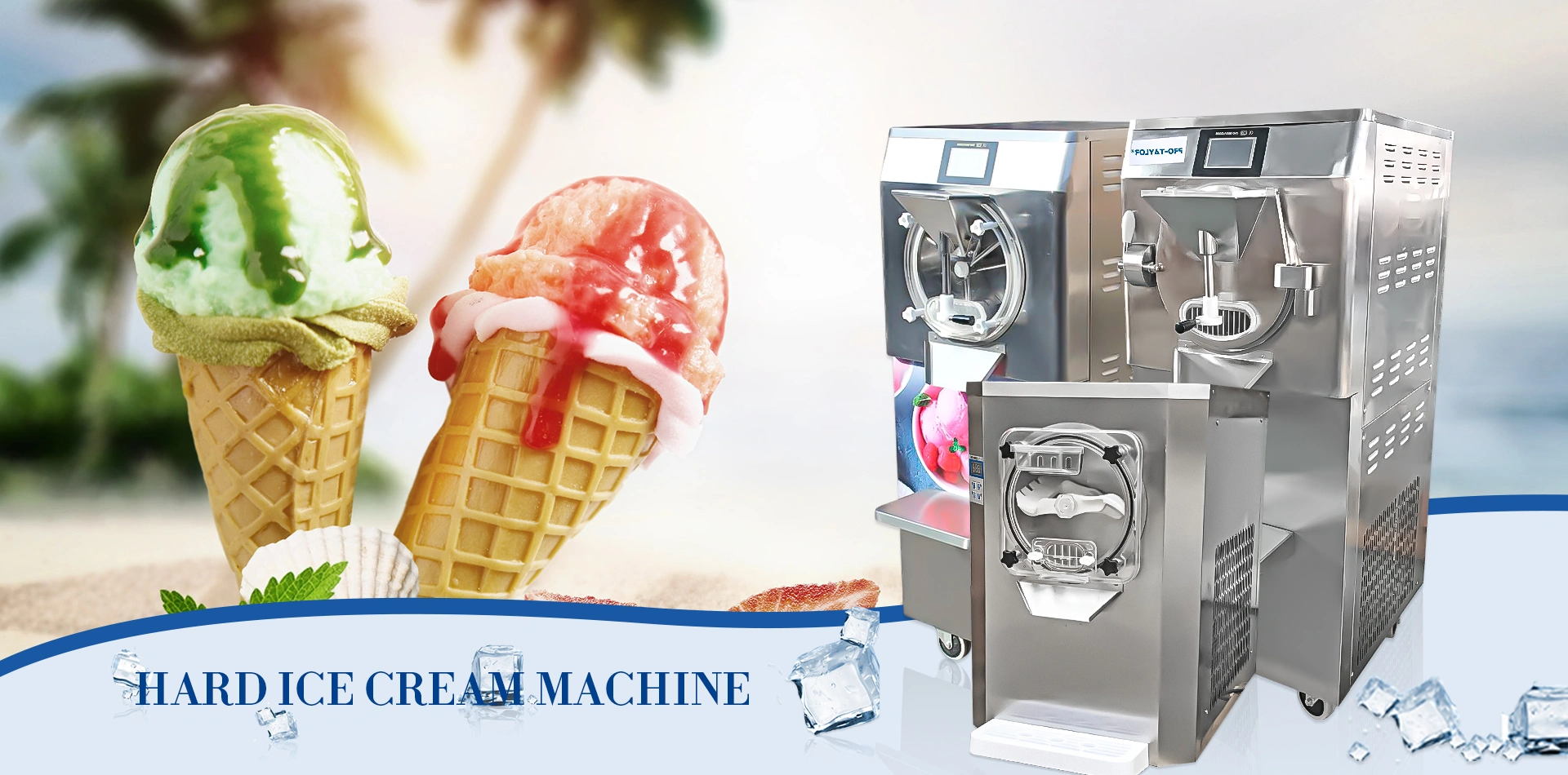 Ice Cream Machine Popsicle Machine Slush Machine Ice Maker Manufacturer and Supplier in China