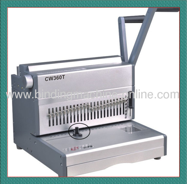 2:1 Double Loop Wire Binding Machine