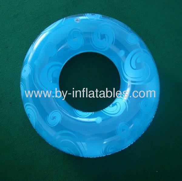 PVC inflatable swimming ring for adult