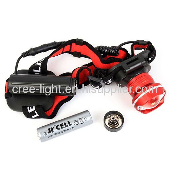 Multi Color New CREE XML T6 High Power Headlamp ACK-4033 