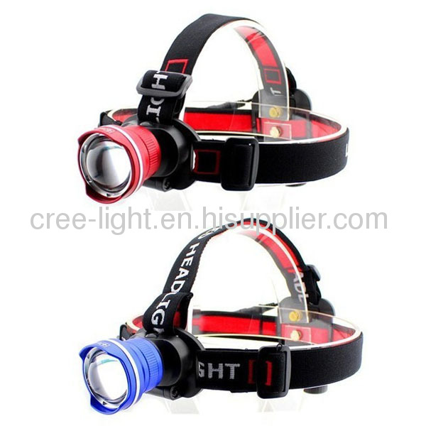 Multi Color New CREE XML T6 High Power Headlamp ACK-4033 