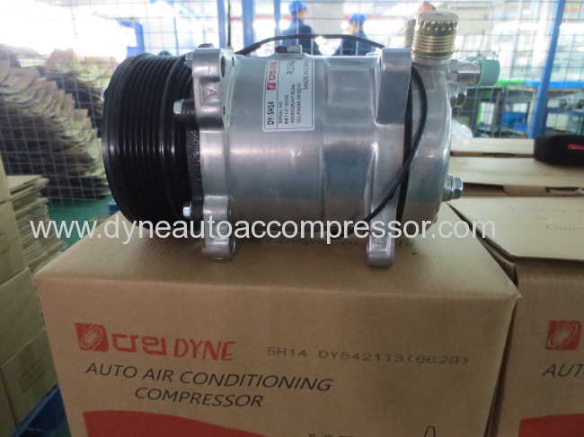 sanden 6629 4514 5h14 DYNE compressor Universal compressors FL CylinderHead508 7PK 8PK 119MM 12V R134a