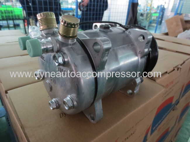 sanden 6629 4514 5h14 DYNE compressor Universal compressors FL CylinderHead508 7PK 8PK 119MM 12V R134a