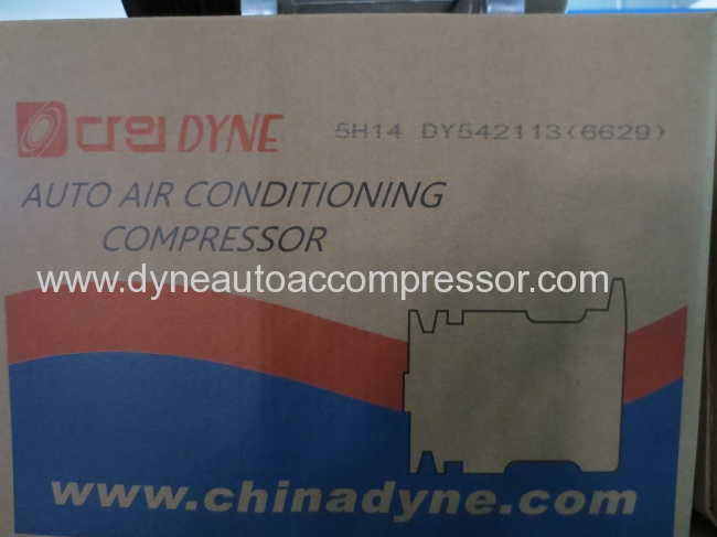 sanden 6629 4514 5h14 DYNE compressor Universal compressors FL CylinderHead508 7PK 8PK 119MM 12V R134a