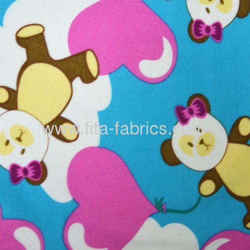 polyester/cotton Plush Back Fleece Ptd