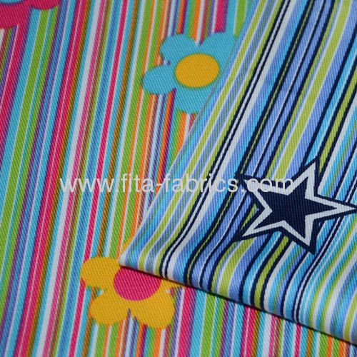 for garment 100% cotton twill single drill fabric