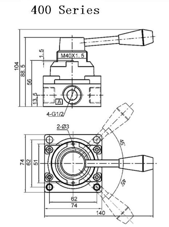 4HV Hand switching Valve