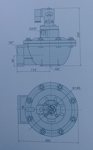 XG-Z-50S Electromagnetic Pulse Valve