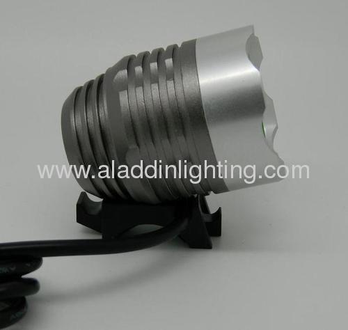 800Lumens high power T6 LED aluminium bike light with head lamp