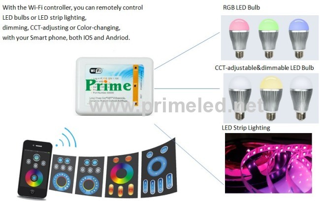 6W CCT-adjustable and dimmable LED Bulb