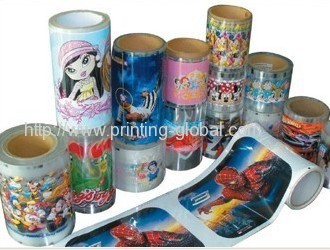 Hot stamping film for hexagon product