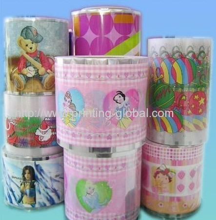 Hot stamping film for all kinds of cup(plastic, glass and metal)