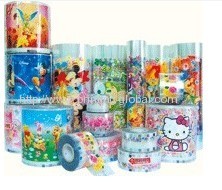 Hot stamping printing film for pencil container(plastic/Acrylic/ glass and wooden)