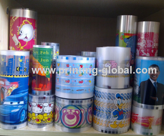 Hot Stamping Tape For Plastic Pen Holder Printing Disney Cartoon Design