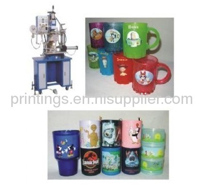 Hot stamping film for all kings of cup(plastic, glass and metal)