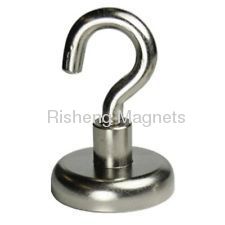 Permanent Neodymium Magnetic Hooks Rare Earth Mounting Magnets