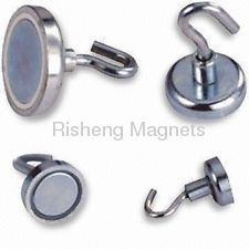 Permanent Neodymium Magnetic Hooks Rare Earth Mounting Magnets