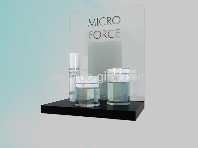 Acrylic countertop cigarette display stands