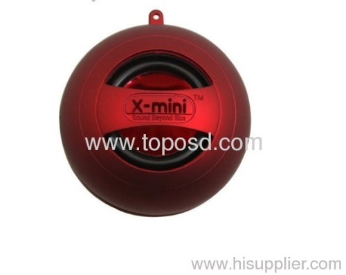 Hot sale ,X mini 2 hamburger speakers X-mini Speaker Subwoofer , 3 colors Black Red White