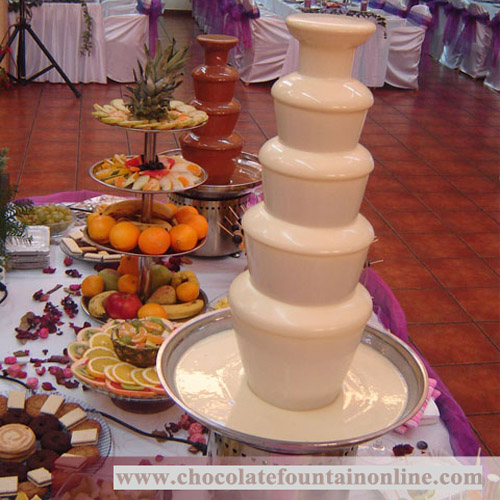 5 tiers Commercial Chocolate Fountain