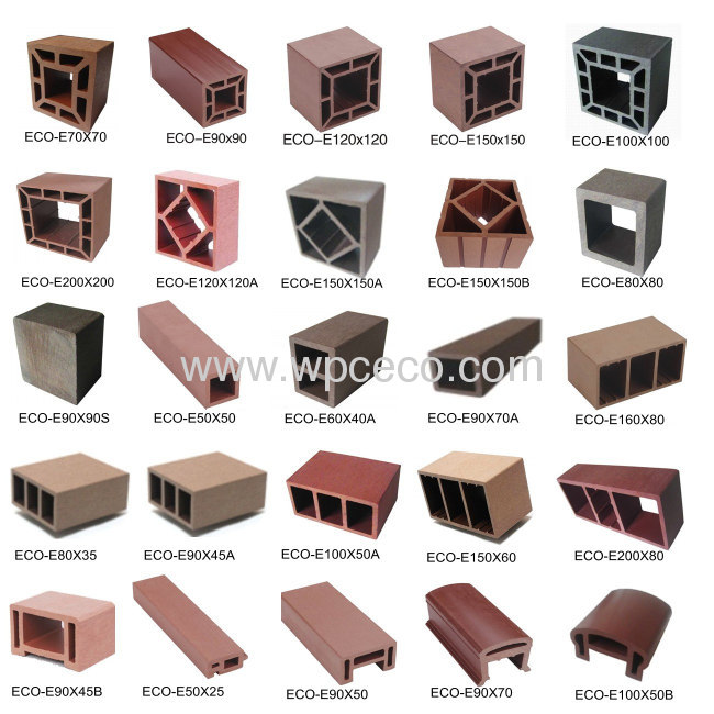 wpc fences in wood for garden or balucony 