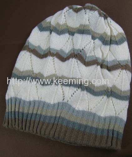 Ladies fashion double layer beanie