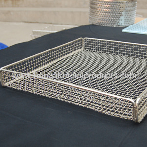 Stainless Steel Wire Mesh Baskets of heat treatment