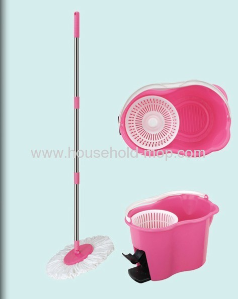 Mult-function 360 spin magic mop with wringer bucket