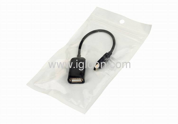 Mini USB to USB female adapter mini USB OTG cable