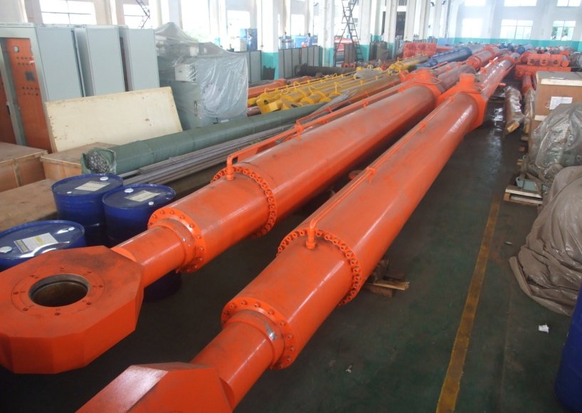 QHSY Deep Hole Radial Gate Hydraulic Hoist Winch