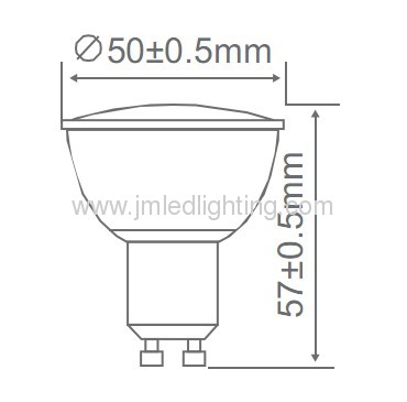 1w gu10 led light white green red blue