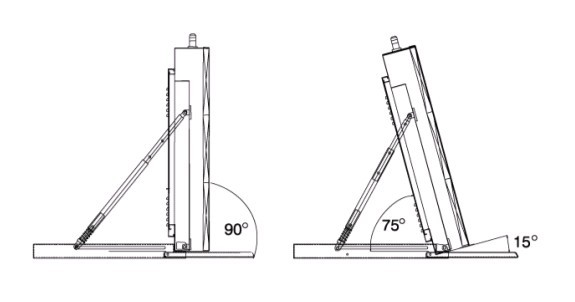 Angle ajustable