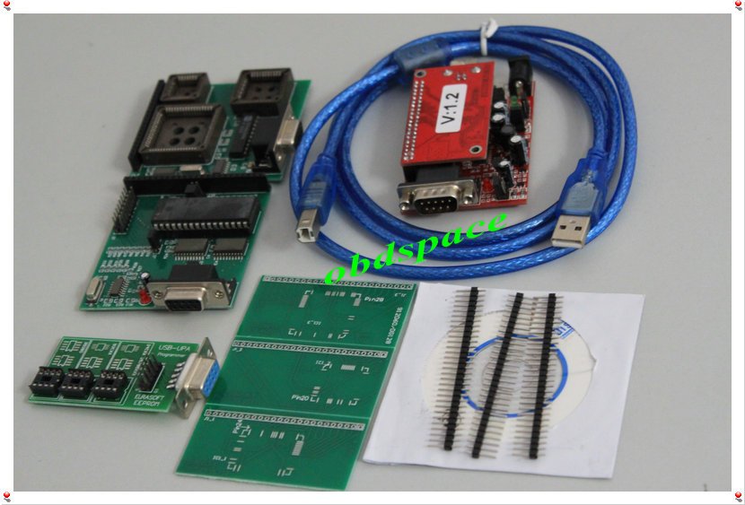 Free shipping uusp upa usb serial programmer with full adapters V1.2