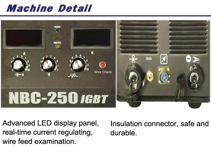 MIG/MAG welding machine NBC250