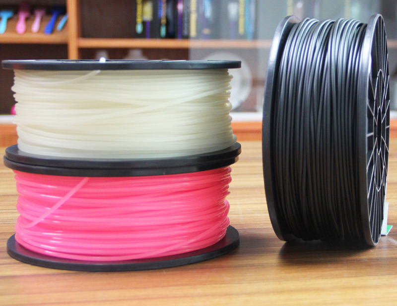 1.75mm Orange 3D Printer Filament High Temperature Resistance