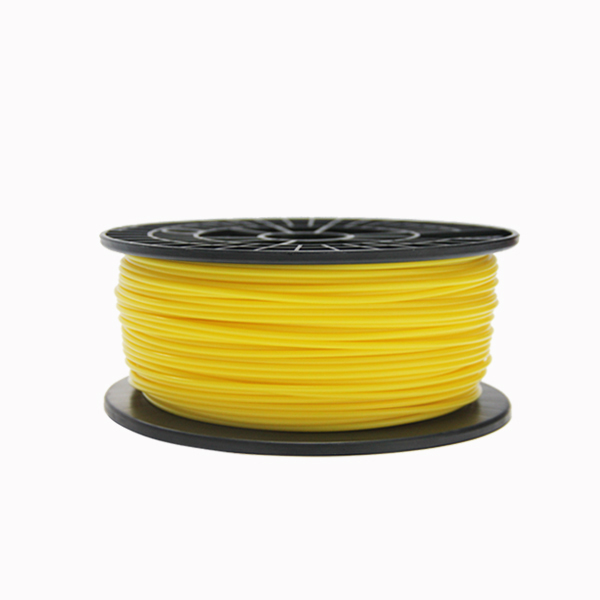 3mm PLA 3D Printer Filament 3D Printing Grade A , Fluorescent Yellow