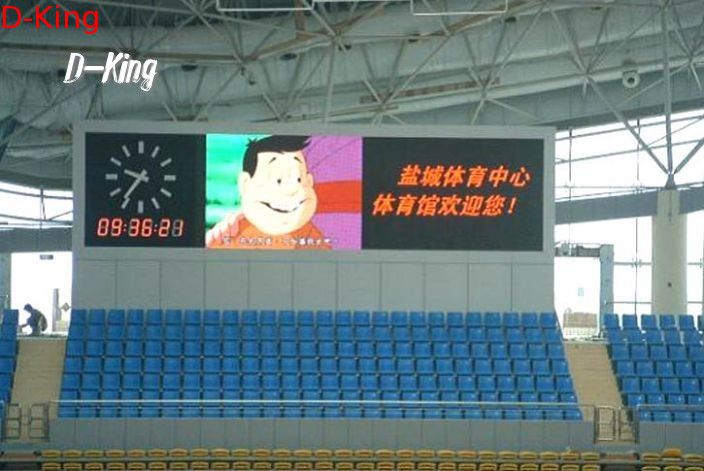 P5mm Sport Stadium Perimeter LED Display Video , High Resolution LED Screen 1500cd/㎡