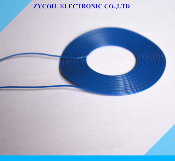 Blue Multilayer Round Air Core Inductor Coil For High Frequency