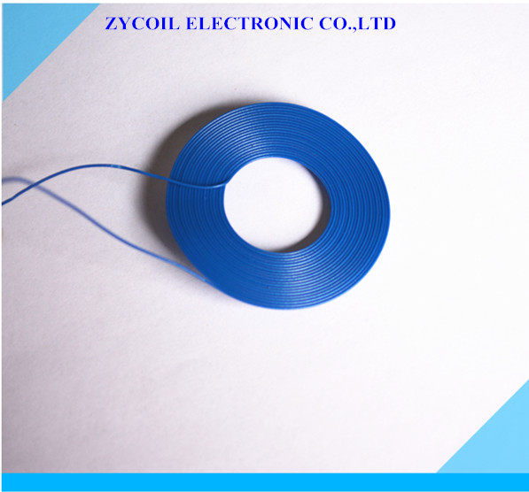 Blue Multilayer Round Air Core Inductor Coil For High Frequency