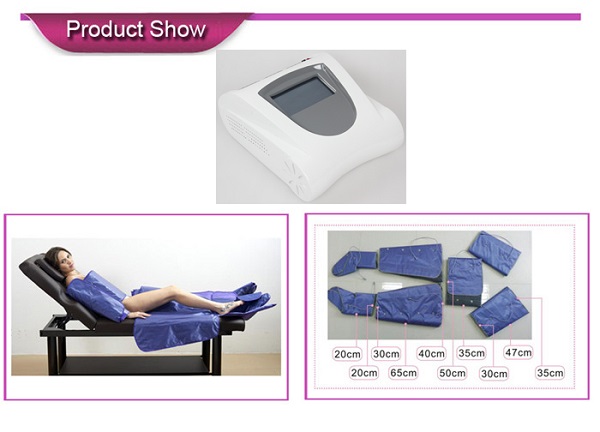 100W Portable Pressotherapy Machine With 16 Air Presso Bags For Salon And Spa