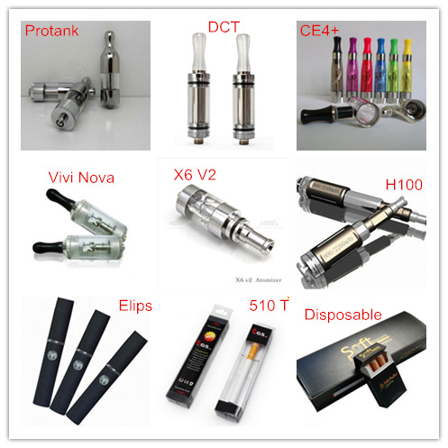 Healthy 900mah E Cig Starter Kits Empire K100 , 18500 Battery Yellow